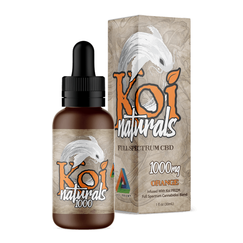 FULL SPECTRUM ORGANIC CBD OIL | KOI NATURALS