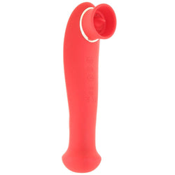 Destiny Double Sided Suction Wand Vibe in Cherry Red by Maia