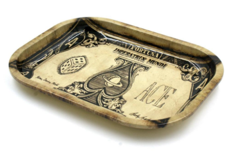 Mini Metal Tobacco Rolling Tray